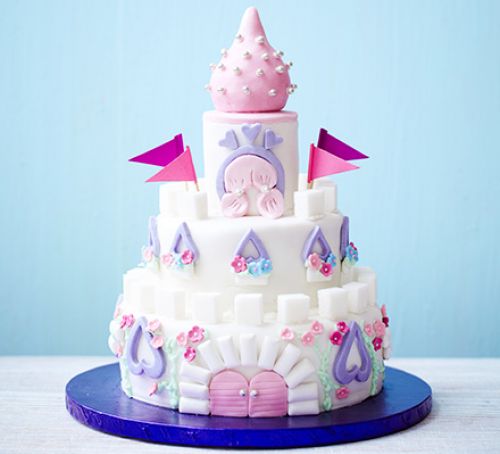 9 Princess Castle Cake