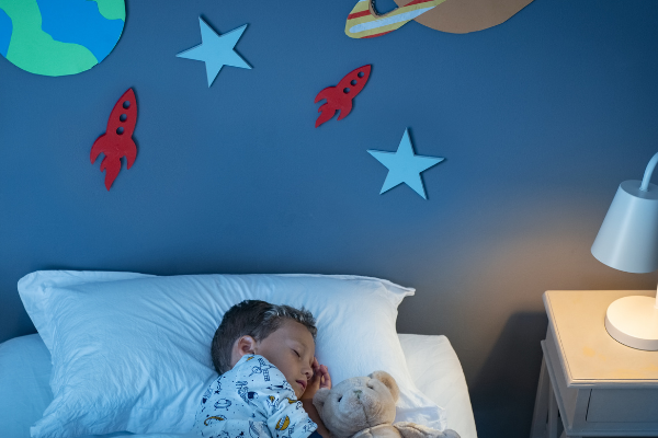 How to help kids sleep before their babysitter arrives