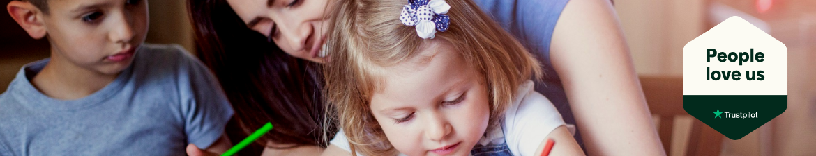 Here to help banner