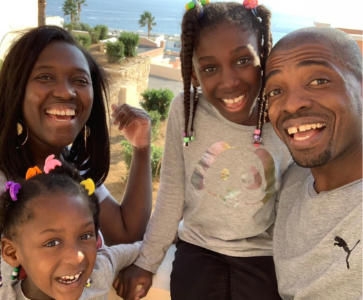 The Boakye Family from Kent, who use Sitters childcare service