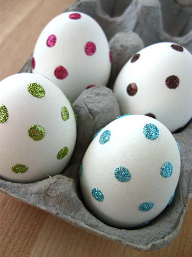 11 Spotty Sparkly Eggs