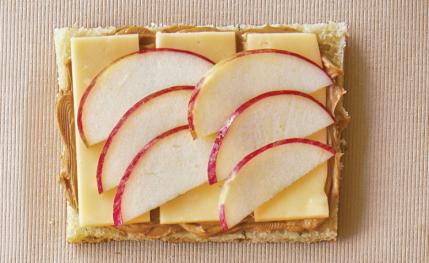 5 Apple Cheese PB Sandwich