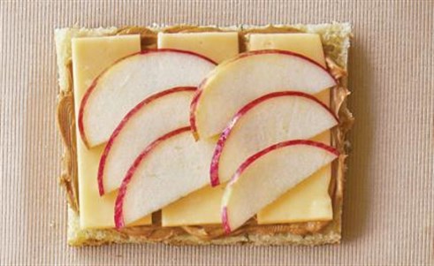 5 Apple Cheese PB Sandwich