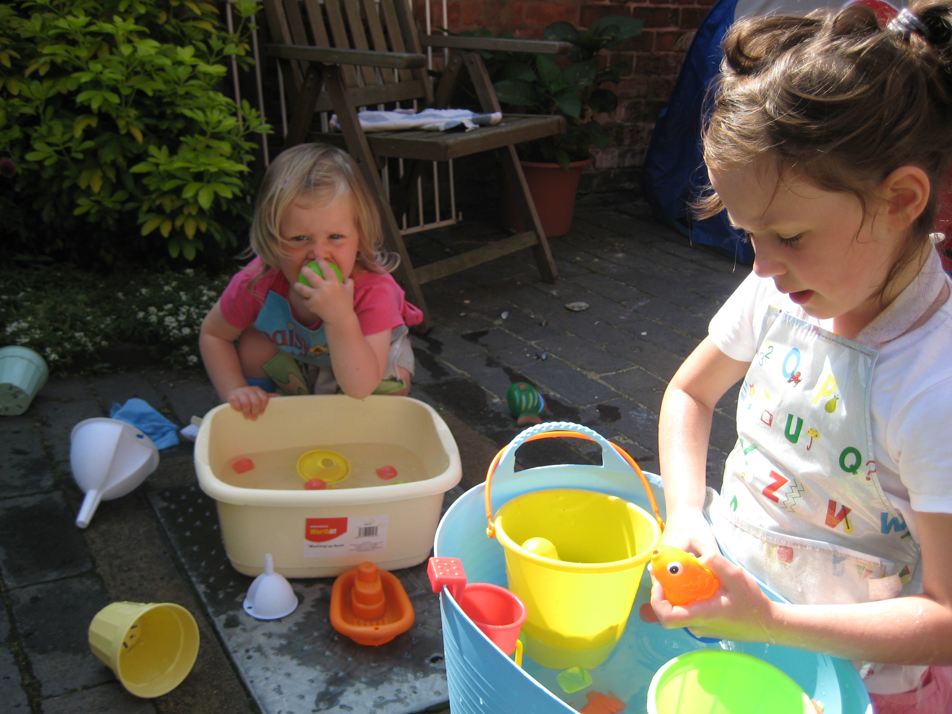 sand and water play activities for toddlers