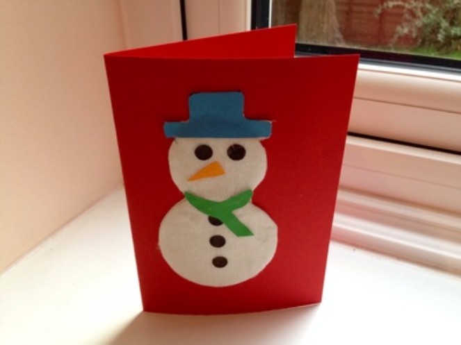 Source: http://mykidcraft.com/snowman-christmas-card/