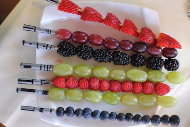 16 Fruit Lightsabers