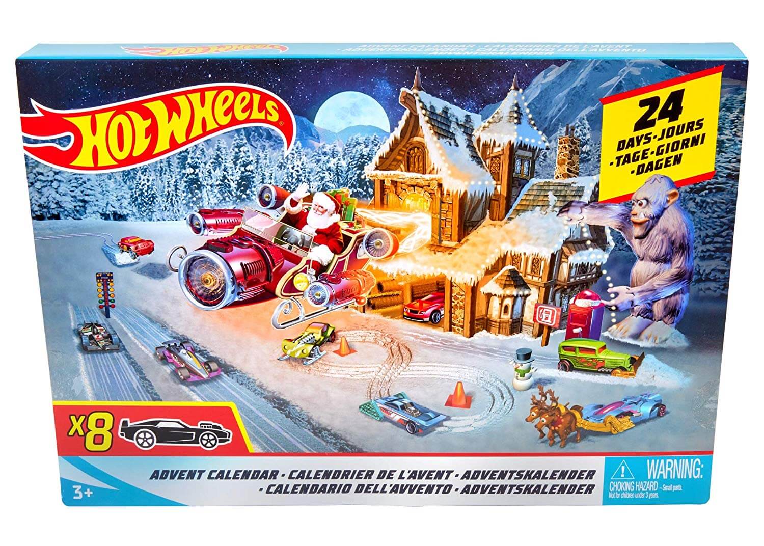 7 Hot Wheels