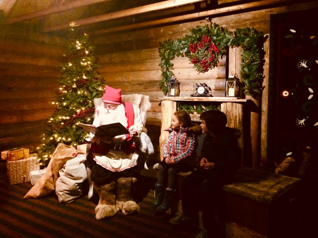 visit santa's grotto near me