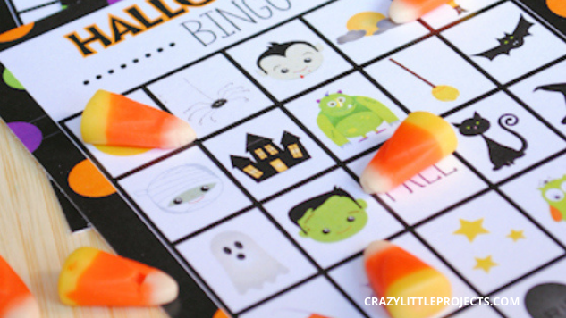 Halloween bingo