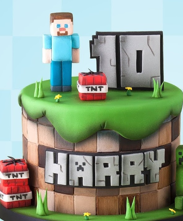 Minecraft Cake