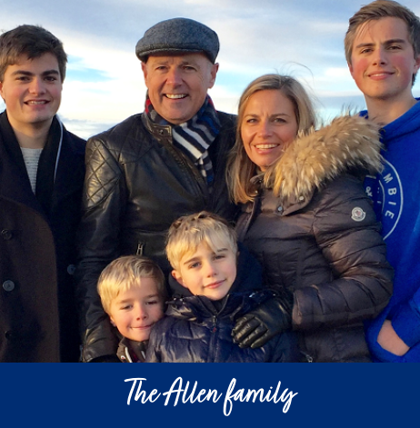 The Allen family