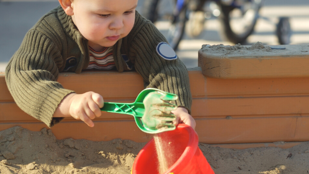 Sand play