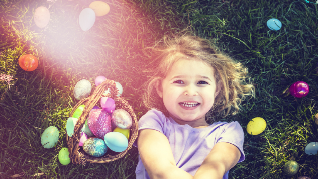 Easter egg basket
